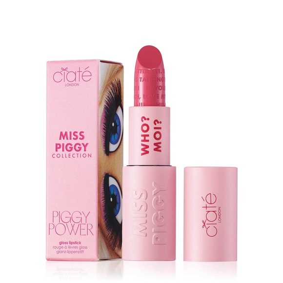Ciate London Miss Piggy Collection Gloss Lipstick. Rosy, Pink, Lips, Sexy, Flirt - Picture 1 of 6